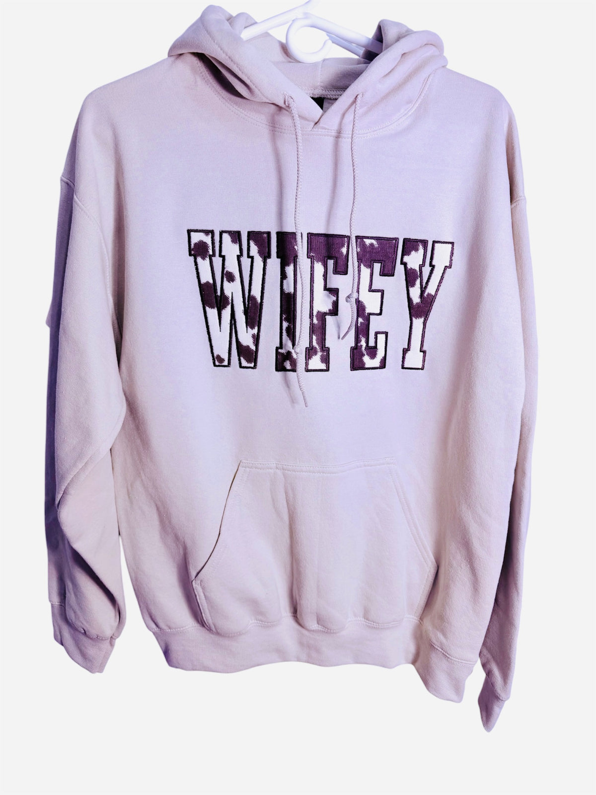 Cattle “cowprint” “Wifey/Mama” Hoodie