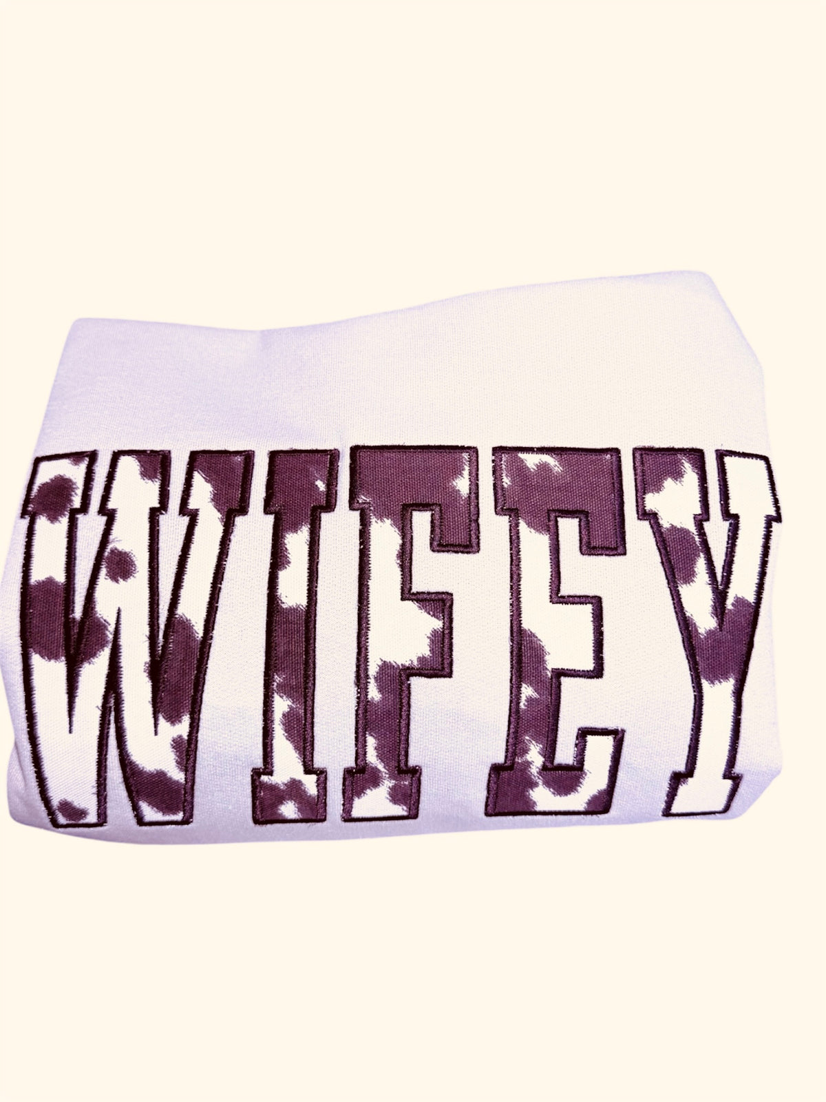 Cattle “cowprint” “Wifey/Mama” Hoodie