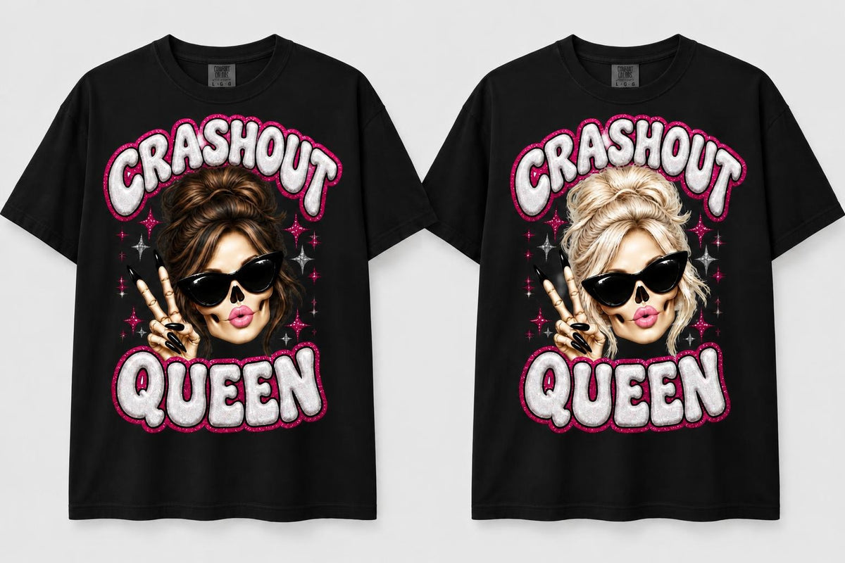 “CrashOut Queen” Graphic Tshirt