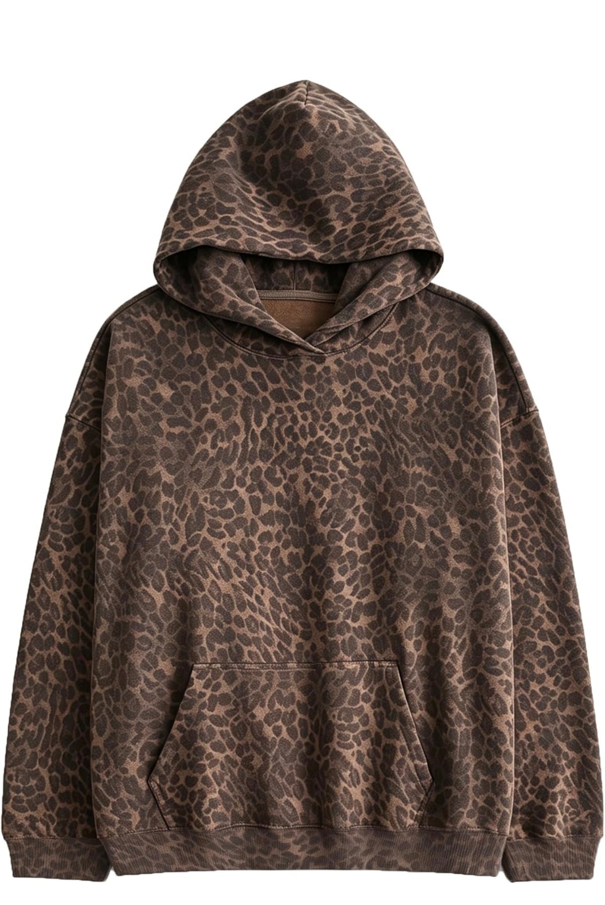 Oversized Cheetah Hoodie